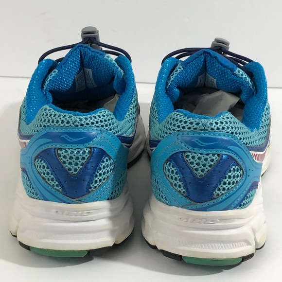 Saucony Shoes Womens 9 Blue Pink Running Athletic Mesh Upper Lightweight - Picture 4 of 8